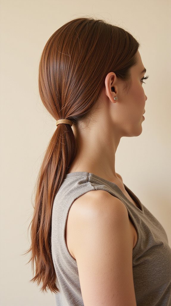 versatile low ponytail styles