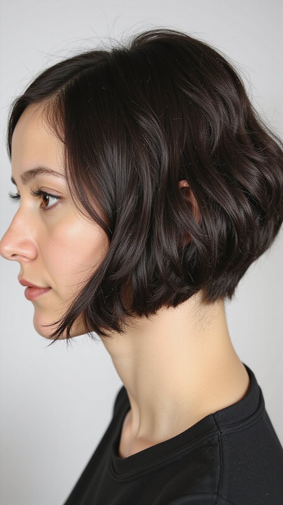 vintage finger wave bob