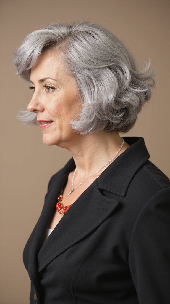 vintage glamorous bob rolls