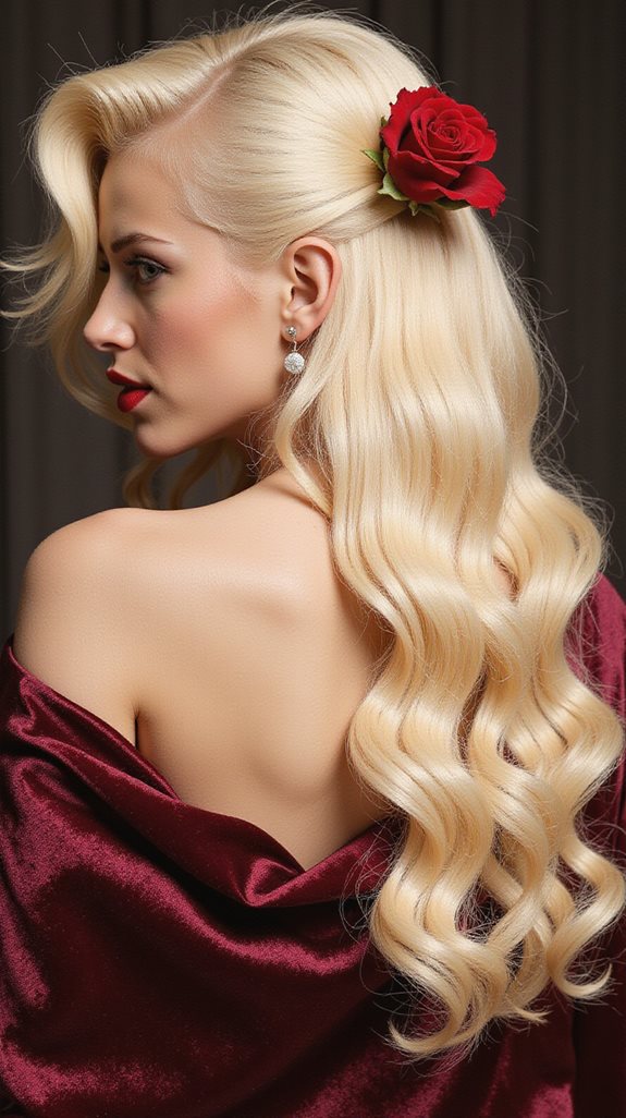 vintage hollywood finger waves