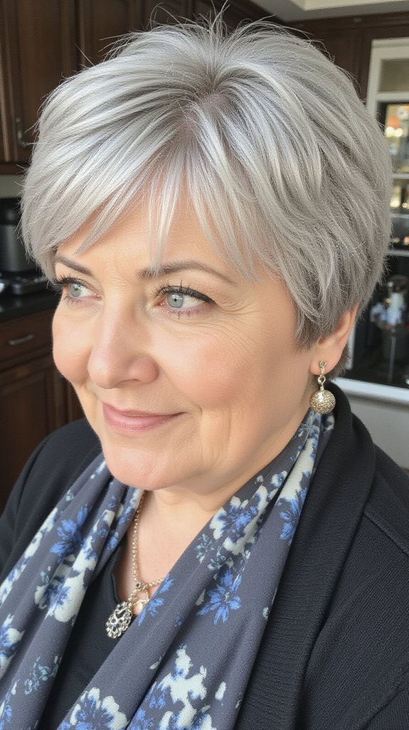 voluminous crown crop technique