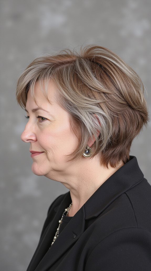 voluminous layered shag haircut