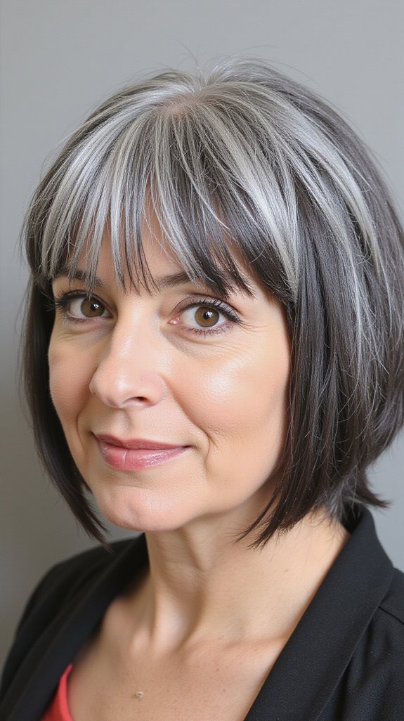 bold geometric salt and pepper