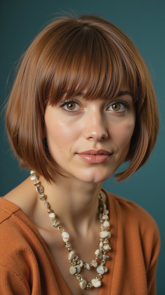 bold retro wolf bangs