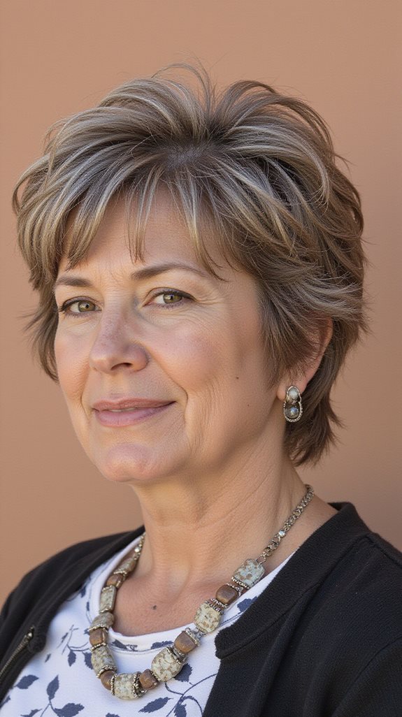 bold textured short shags