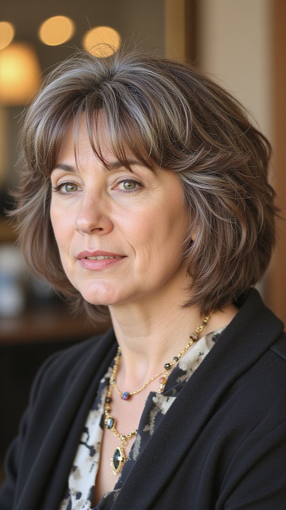 celebrity shag hairstyle inspiration