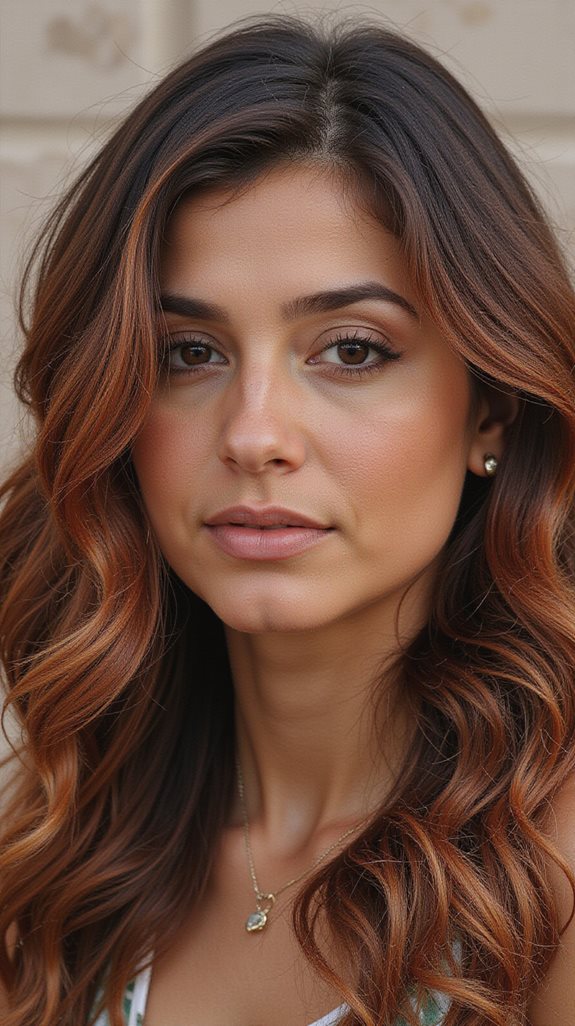 chestnut brown for dark skin