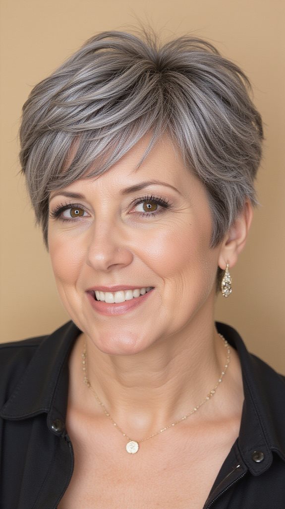 chic grey pixie bob hybrid