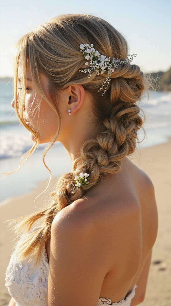 coastal romantic twisted braid