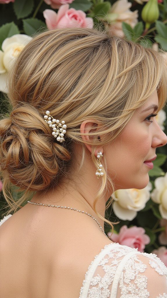 effortless romantic loose updos