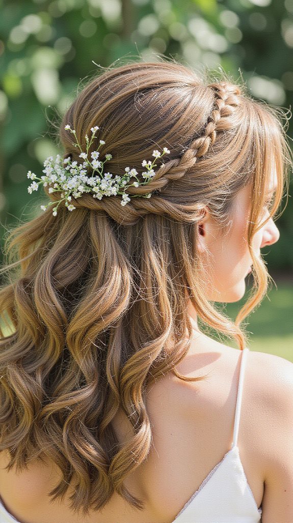 effortless summer wedding hairstyle