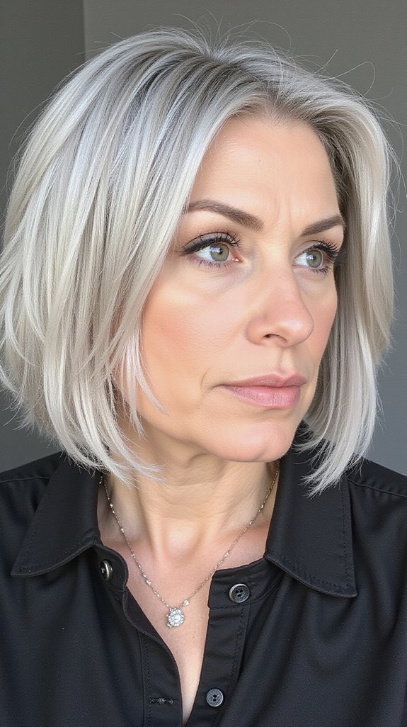 elegant geometric precision bob