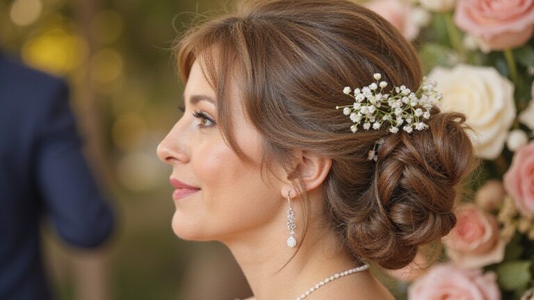 elegant wedding hairstyles for mothers