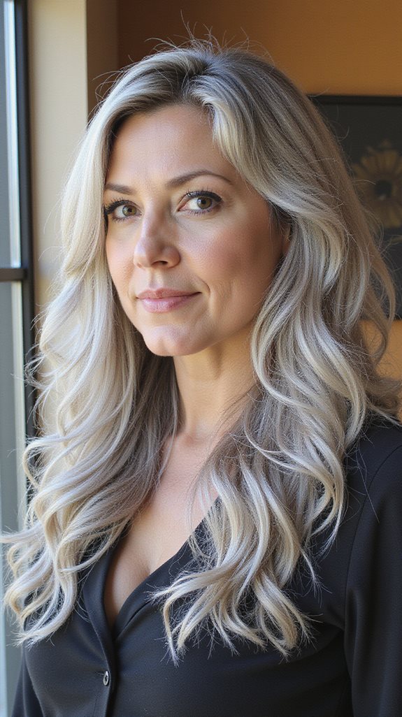 embrace stylish silver strands