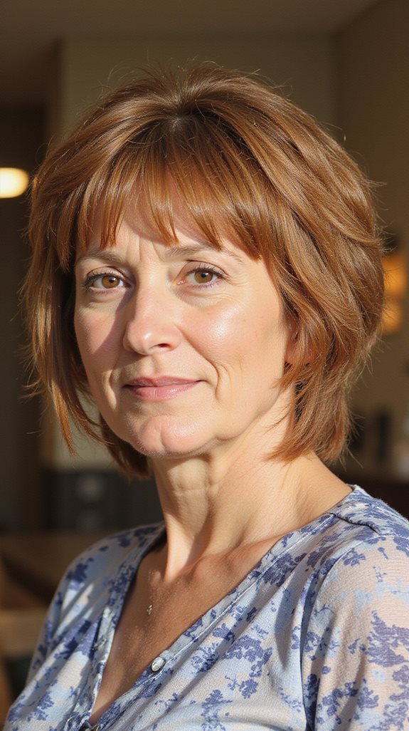 flattering soft shag styles