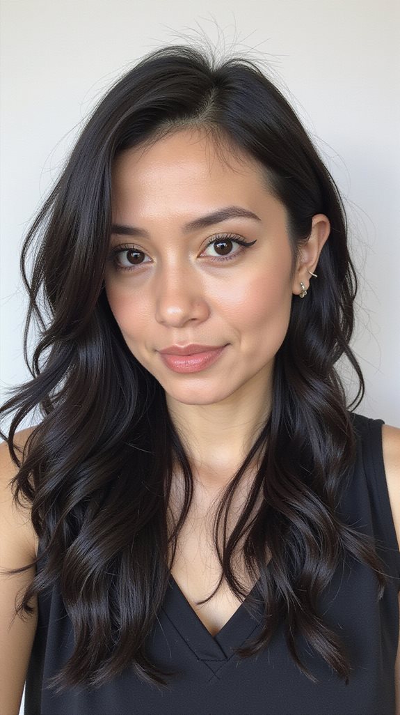 long layered wolf cut