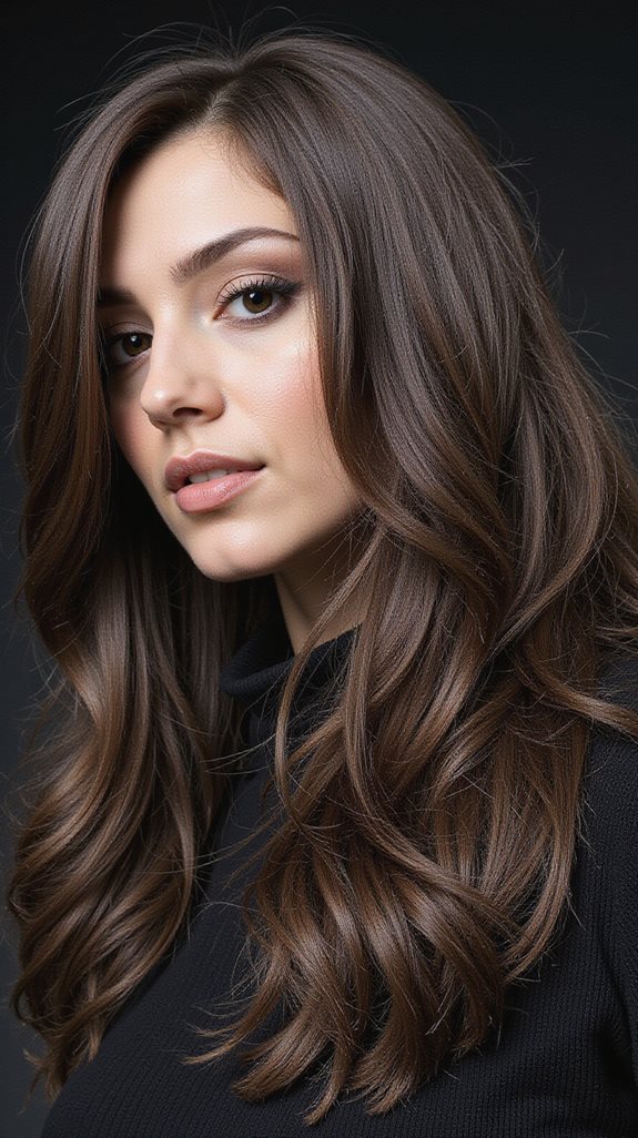 multidimensional smoky brunette tones