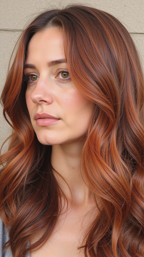 seasonal auburn hair maintenance