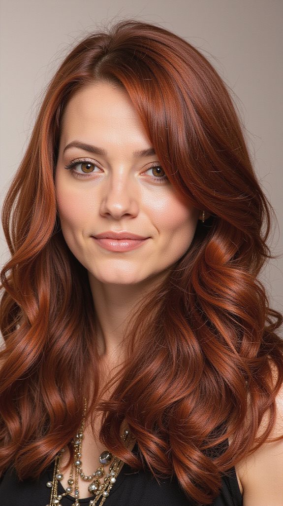 timeless auburn hair maintenance