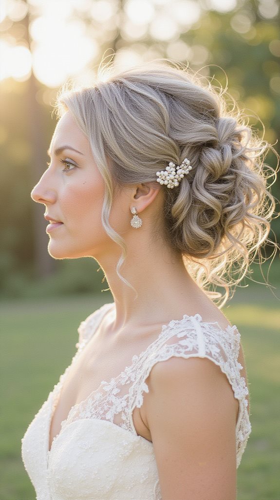 timeless soft romantic curls