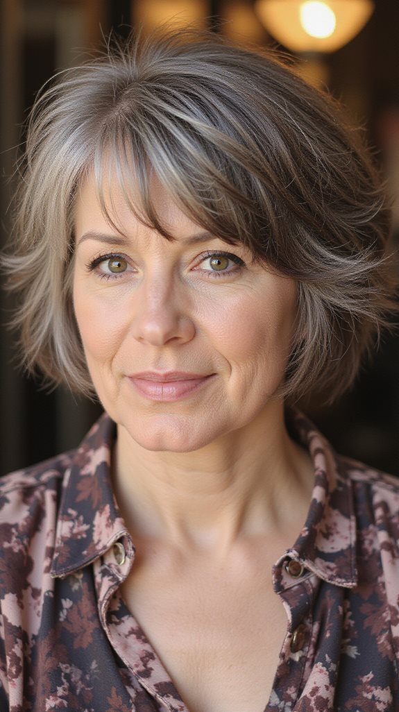 versatile textured bob shag