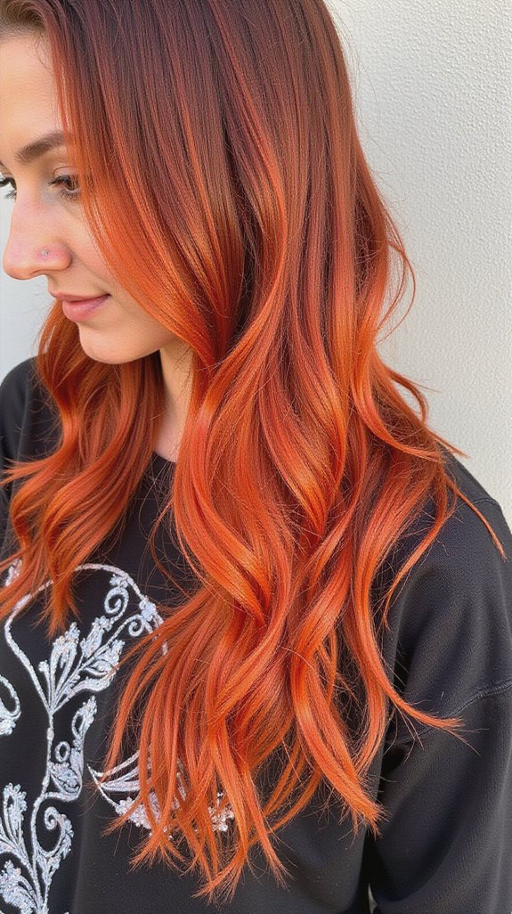vibrant dimension rich balayage