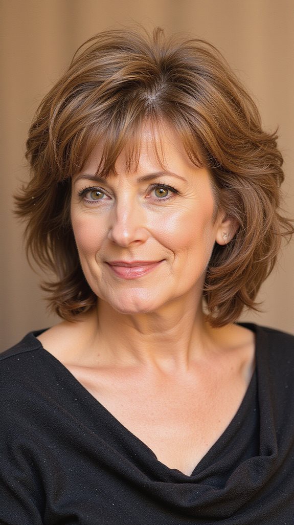 vibrant shags for thin hair