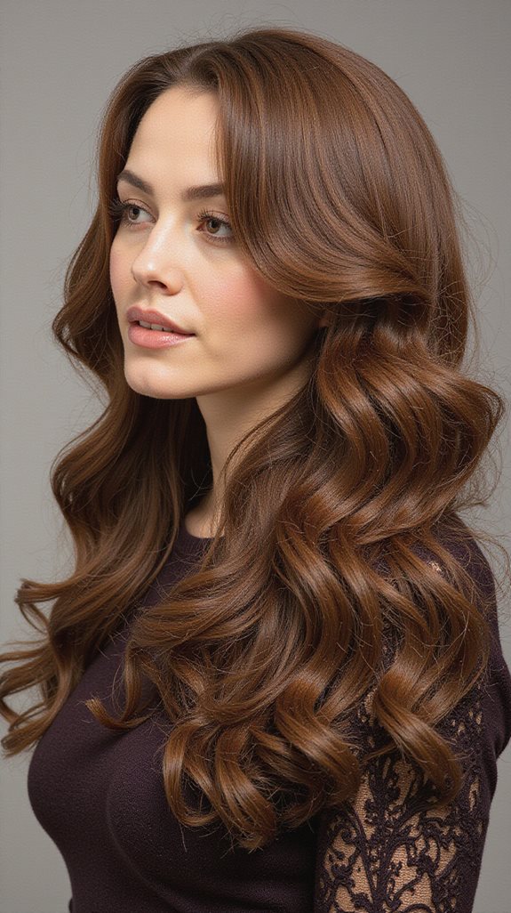 vintage waves for long hair