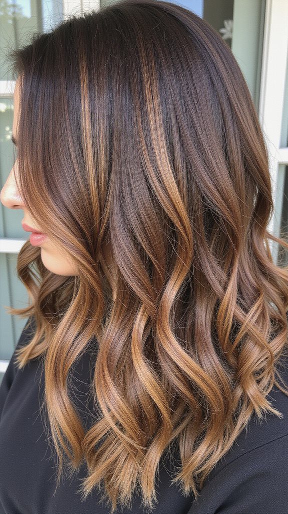 warm multidimensional hair color