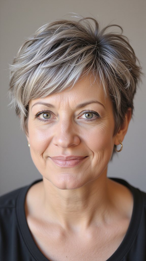 bixie bangs for elegance