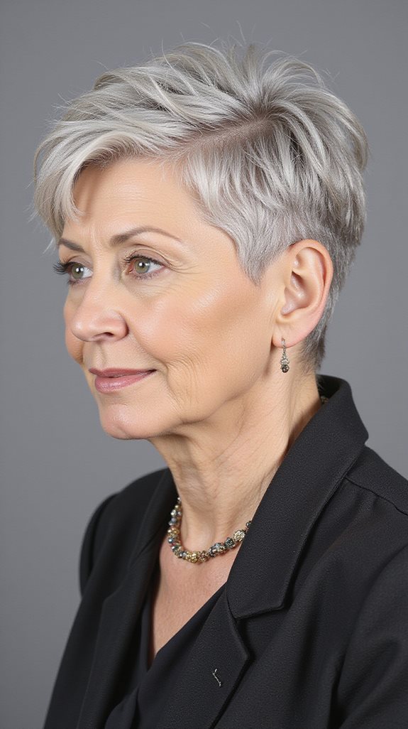 bold confident stylish pixie