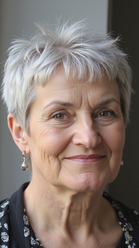 bold youthful textured hairstyle