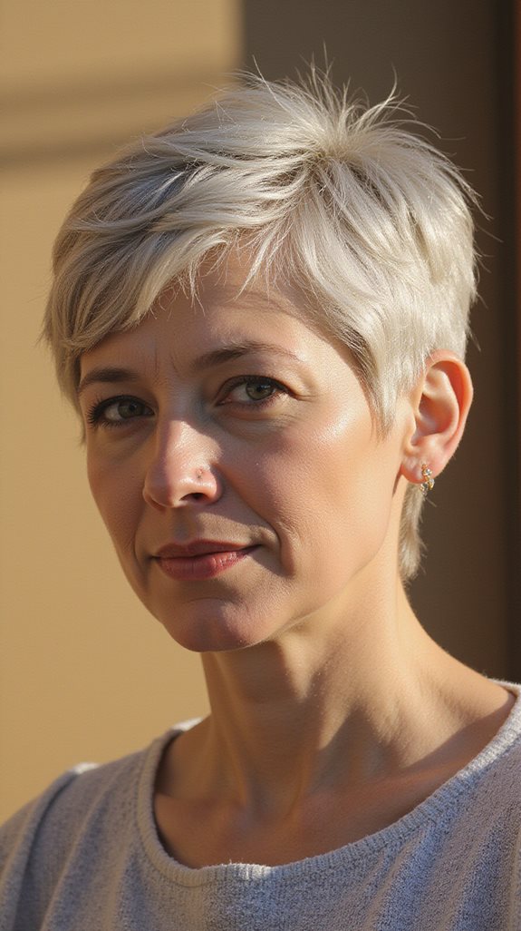 lightweight volumizing pixie cut