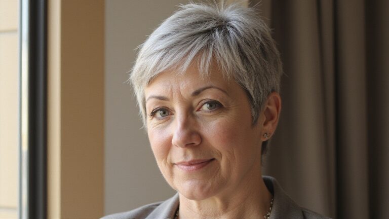 short grey hairstyles for women