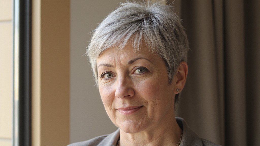 short grey hairstyles for women