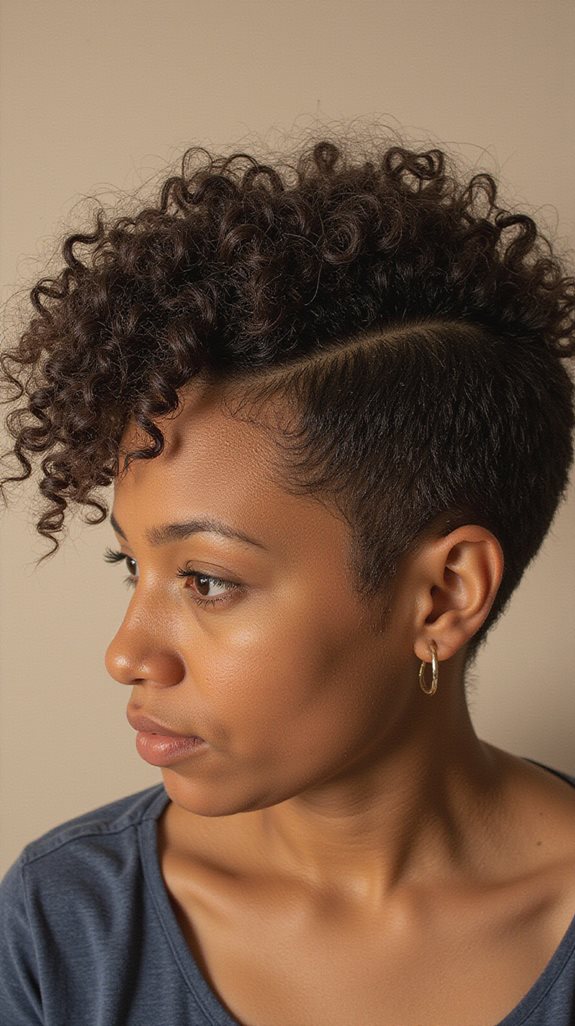 stacked bixie haircut technique