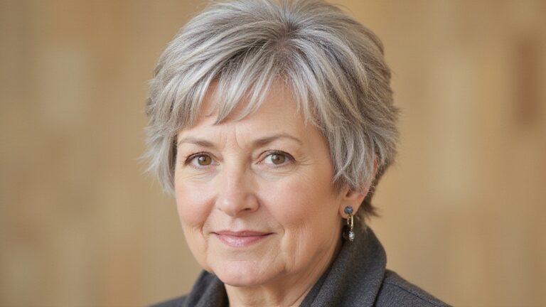 stylish bixie cuts for seniors