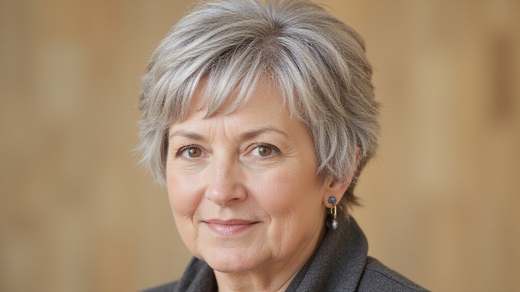 stylish bixie cuts for seniors