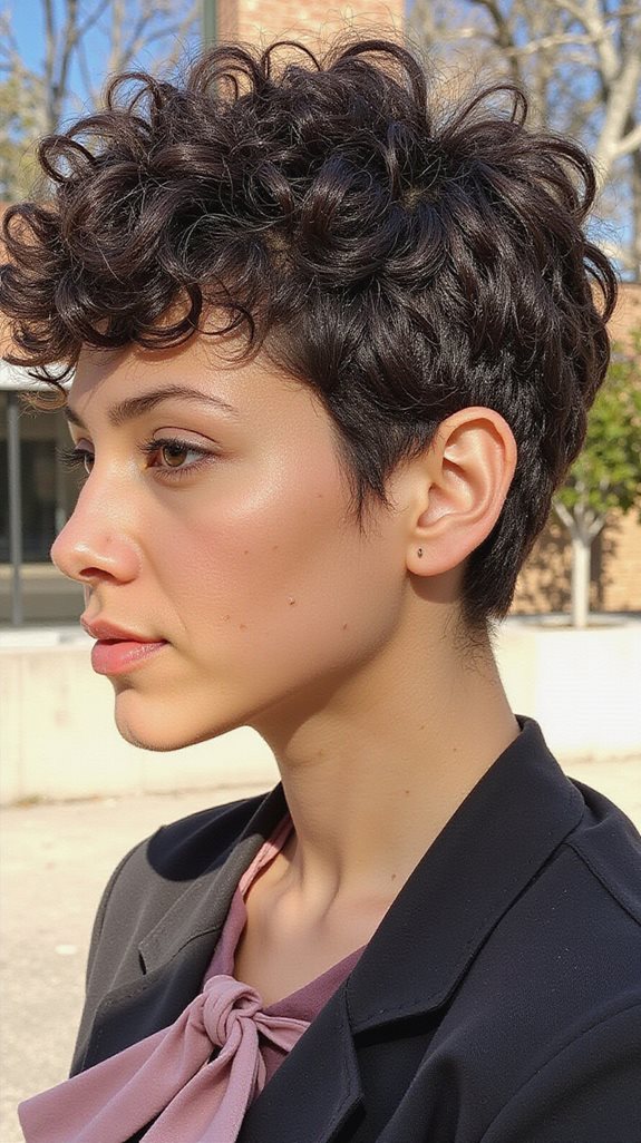 tapered bixie cut benefits