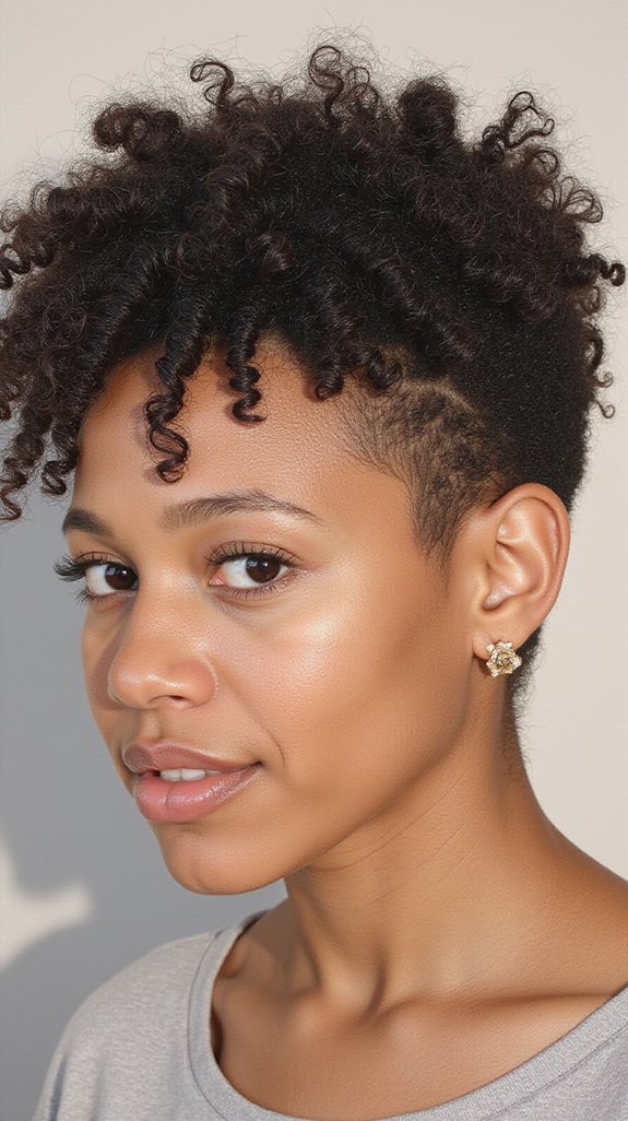 textured cut for coils