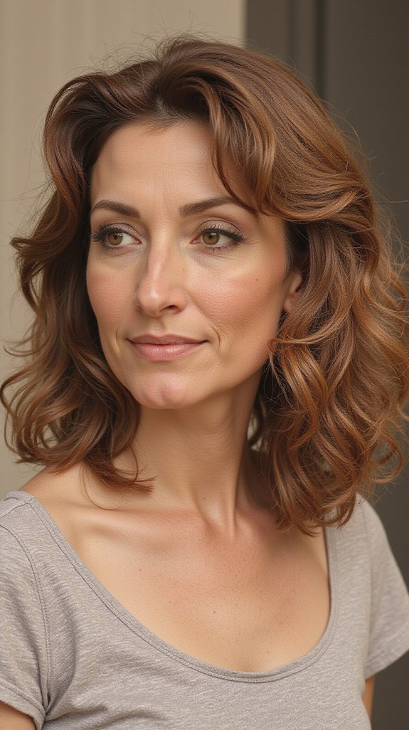 timeless side swept elegance