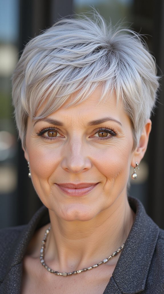 vibrant silver gray elegance