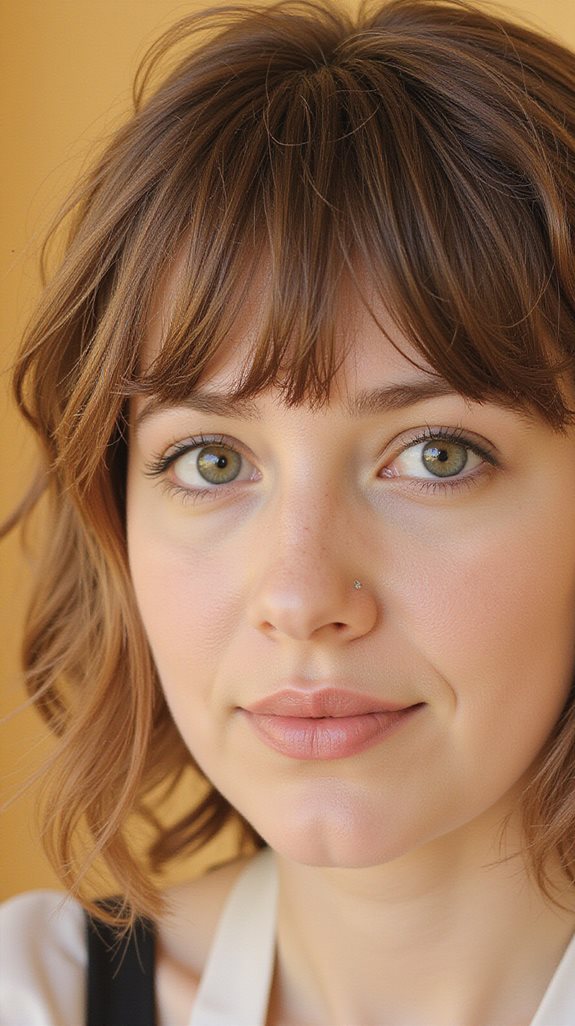 wispy bangs for fine hair