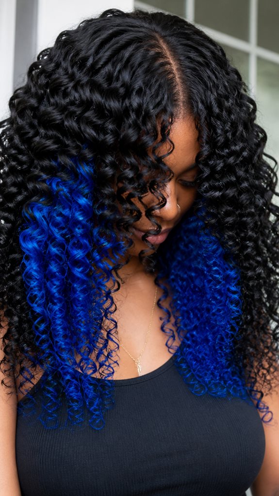 bold hidden color technique