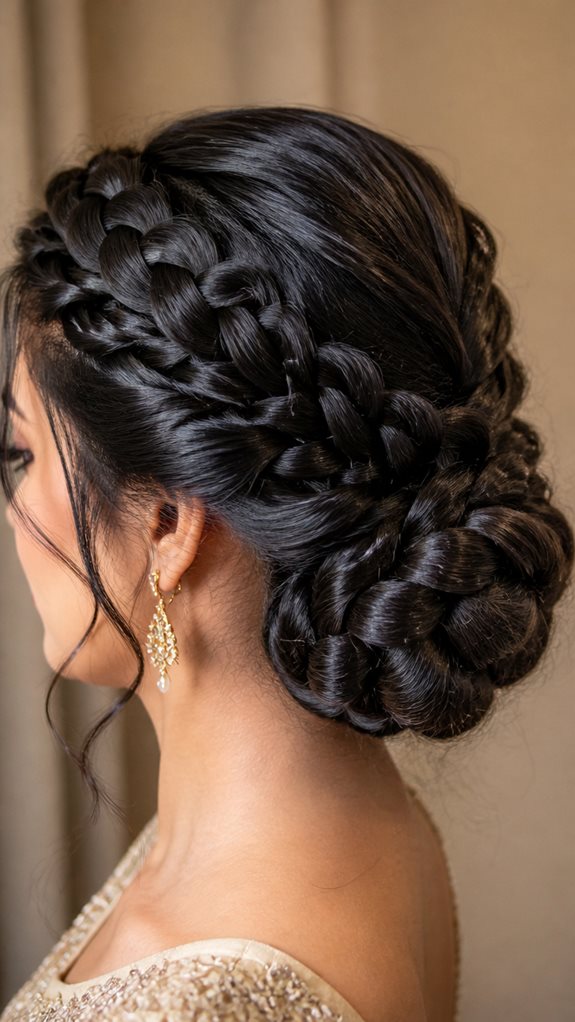 braided low bun maintenance tips