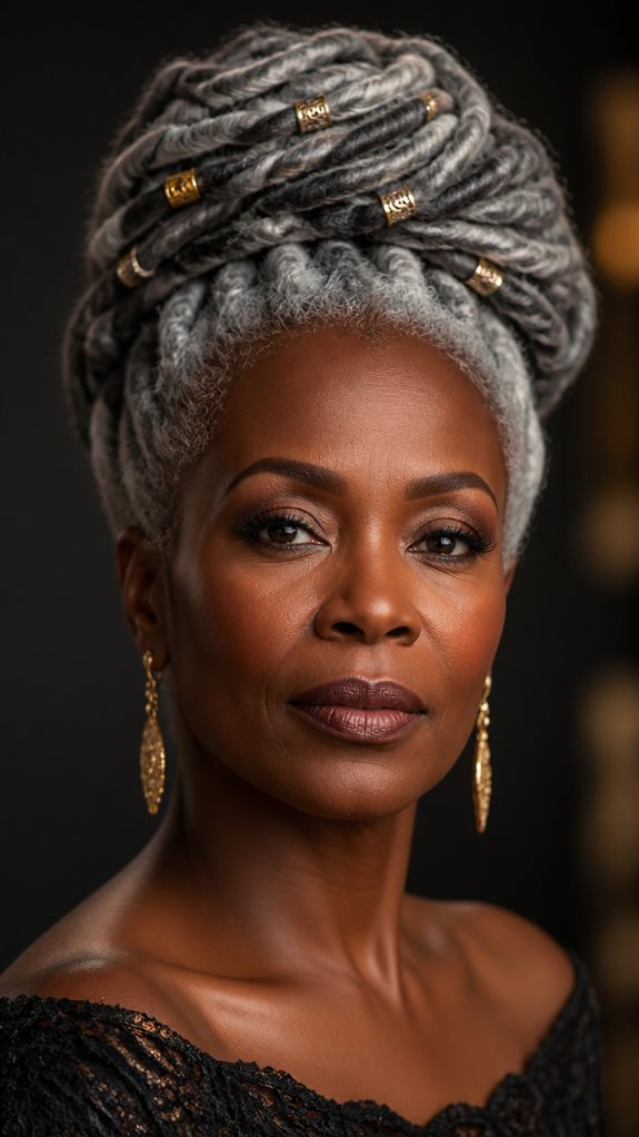 celebrating silver hair styles