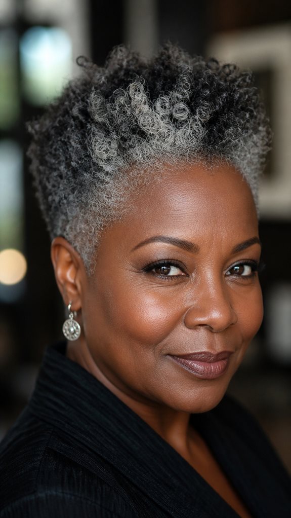 dynamic black and silver transition