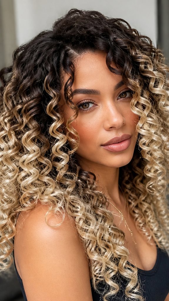dynamic high contrast curls