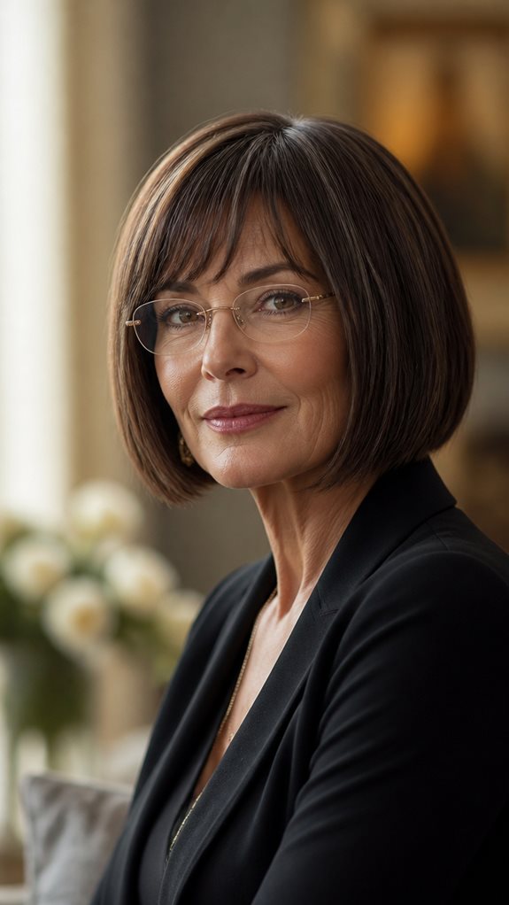 effortless modern french bob