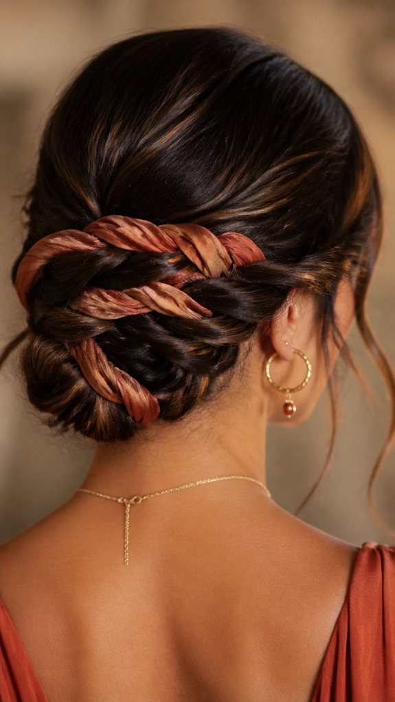 elevate bun with wrap